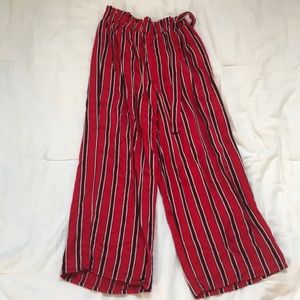 Striped pants, art class